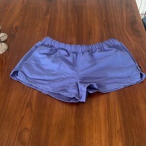 Patagonia size M blue barely baggies